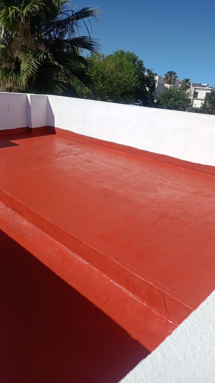 Impermeabilización y pintura en bodega